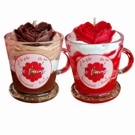 Bougies Gourmandes Saint Valentin