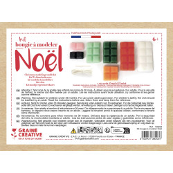 Bougies à Modeler - Noël