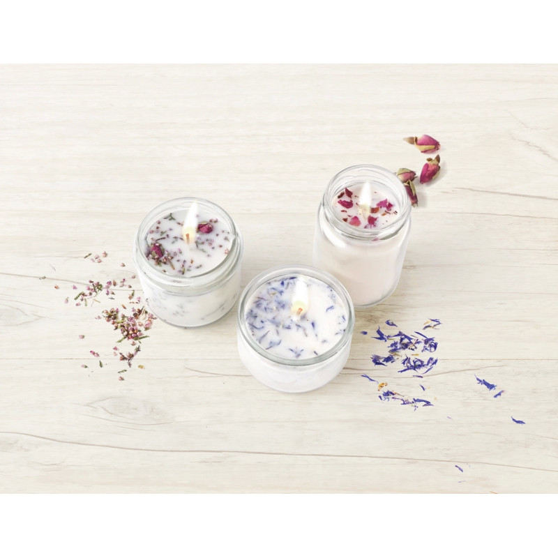 Kit DIY : Fabriquer ses Bougies Fleuries