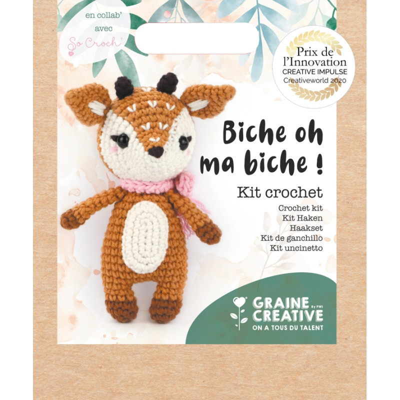 Kit Crochet : Amigurumi Biche