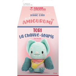 Kit Crochet : Amigurumi Tori la Chauve Souris