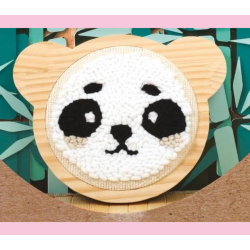 Kit Punch Needle : Panda