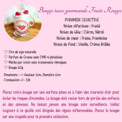 Bougies Gourmandes petit format